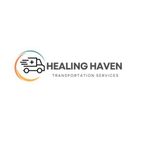 logo for healing haven transport se